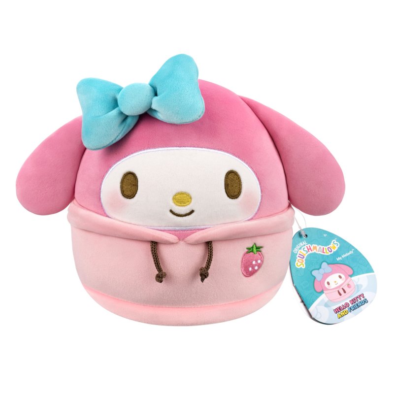 Squishmallows 20 cm Hello Kitty Hoodie Mass - My Melody