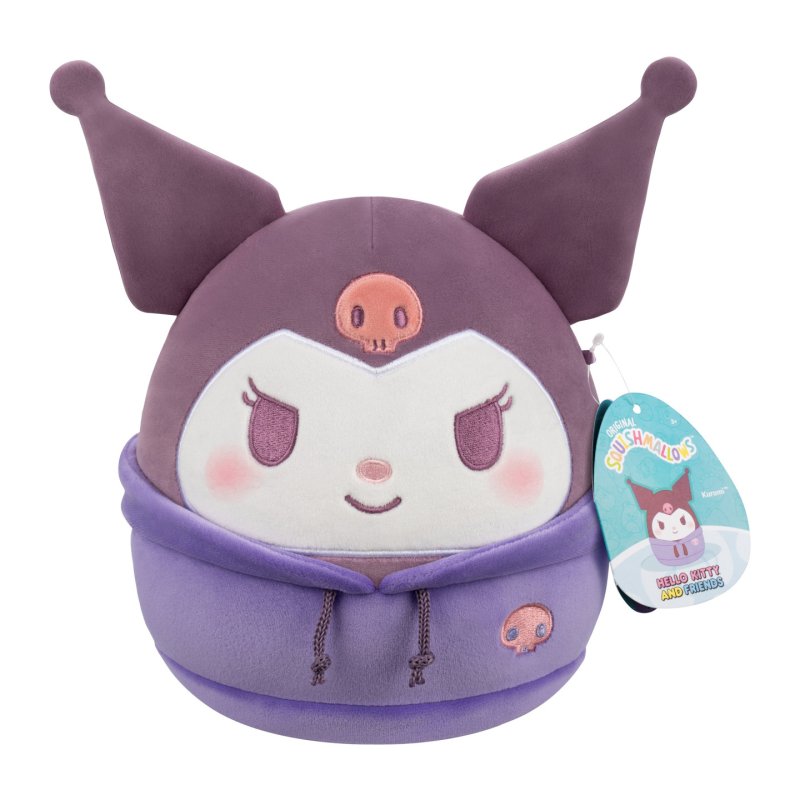Squishmallows 20 cm Hello Kitty Hoodie Mass - Kuromi