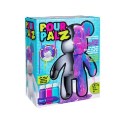 Pour Palz - DIY Paint Bear collectible - Berry Blast