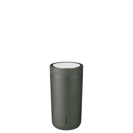 Stelton - To Go Click Vacuum Insulated Cup - Soft Dark Forest - 0.2 l