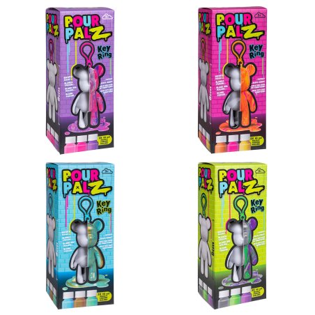 Pour Palz - DIY Paint Bear Keyring (33130154)