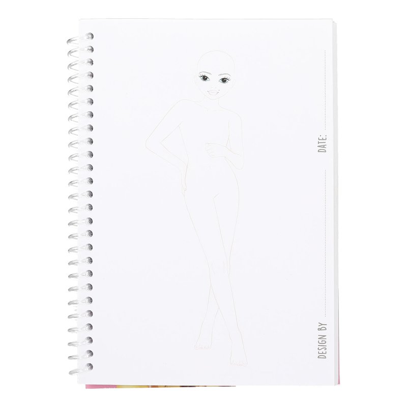 TOPModel Pocket Colouring Book