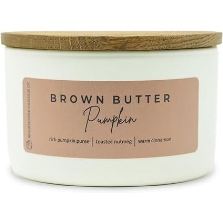 Milkhouse Candle Company Statement Collection Brown Butter Pumpkin