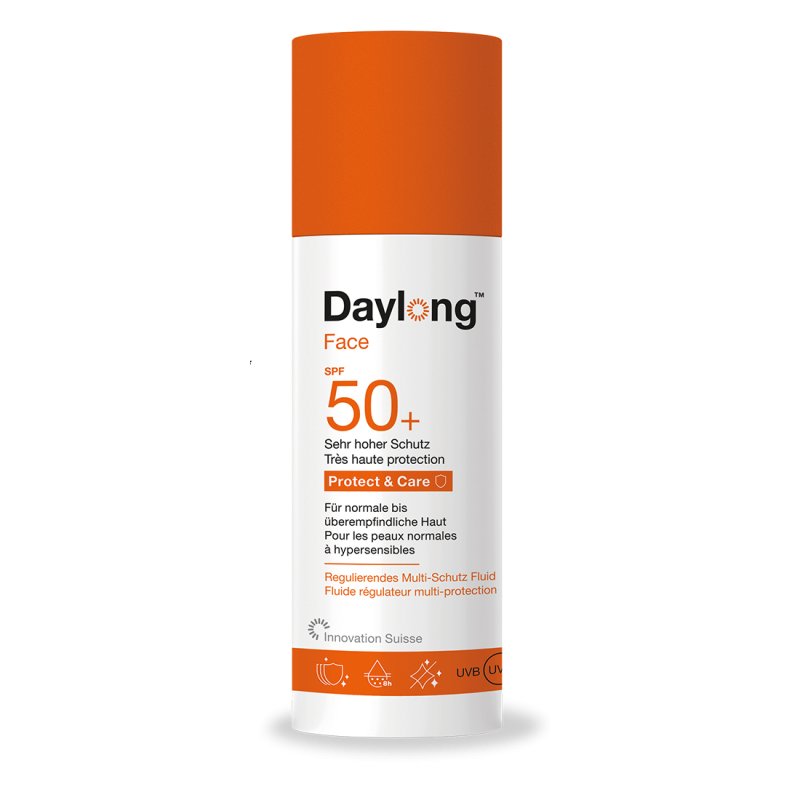 Daylong Protect & Care Sunscreen fluid Face 50 8 h