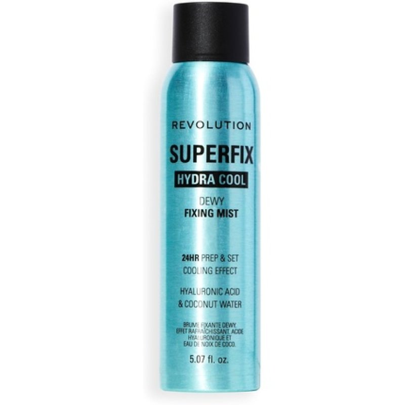 Revolution Superfix Hydra Cool Prep Fix Continuous Fixing Mist Hydrating
