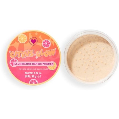 I Heart Revolution Citrus Glow Illuminating Baking Powder Face Makeup