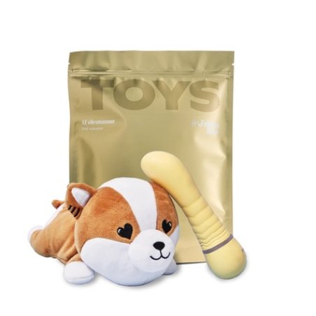 Friday Bae Soft Gspot Vibrator With Shiba Bag