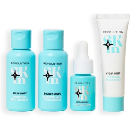 Revolution Skin Happy Hydrate 4 Step Starter Kit Hydrating Skincare Set