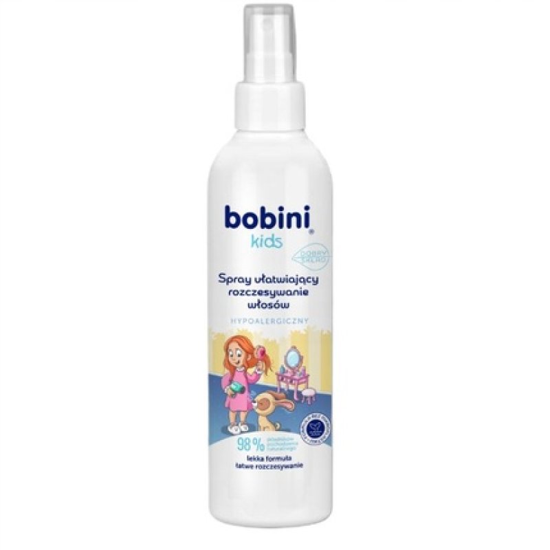Bobini Kids Detangling Hair Spray 200ml Easy Hair Combing For Children