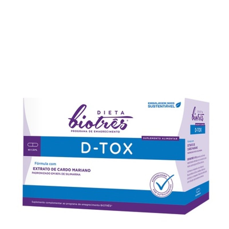 Dieta Biotrs Dtox 60 Capsules