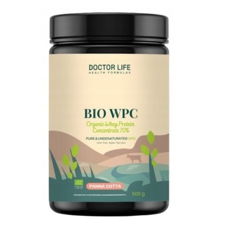 Doctor Life Bio Wpc Organic Whey Protein Panna Cotta 500g