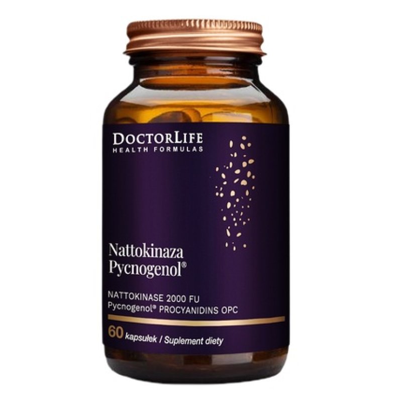 Doctor Life Nattokinase Pycnogenol 60 Capsules