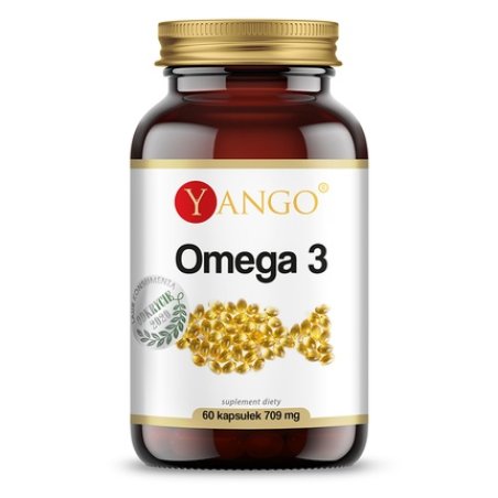 Yango Omega 3 - 60 Capsules For Long Term Health
