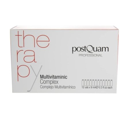 Postquam Therapy Multivitamin Complex Hair Loss Treatment 12 Ampoules x 9ml
