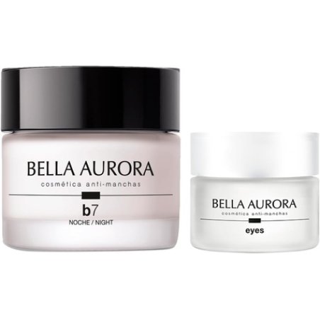Bella Aurora B7 Anti-Aging Anti-Stain Night Cream with Glycolic Acid for Eyes