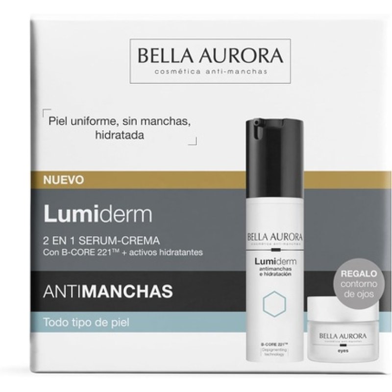 Bella Aurora Lumiderm Antistain and Hydration with Bcore 221 Active Ingredients