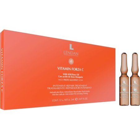 Lendan Forza C Vitamin Intensive Repair Treatment 12 Phials 2ml