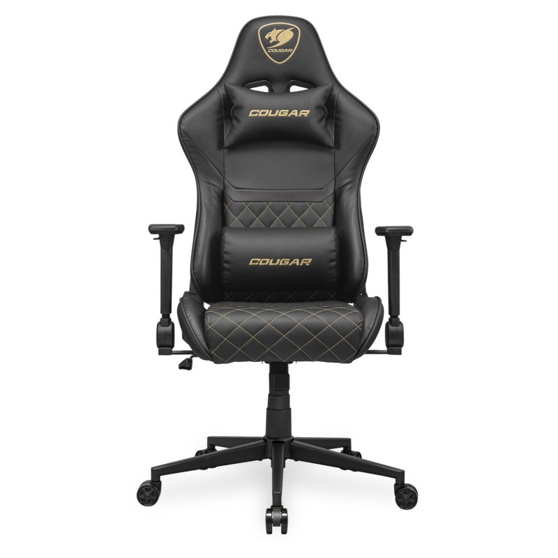 COUGAR Gaming-Stuhl Armor One V2 Gold, Schwarz