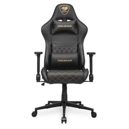 COUGAR Gaming-Stuhl Armor One V2 Gold, Schwarz