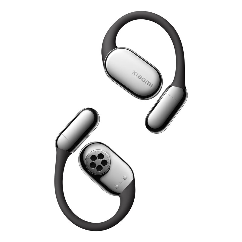 Xiaomi OpenWear Stereo Pro Casque True Wireless Stereo (TWS) Crochets auriculaires Appels/Musique Bluetooth Noir, Argent