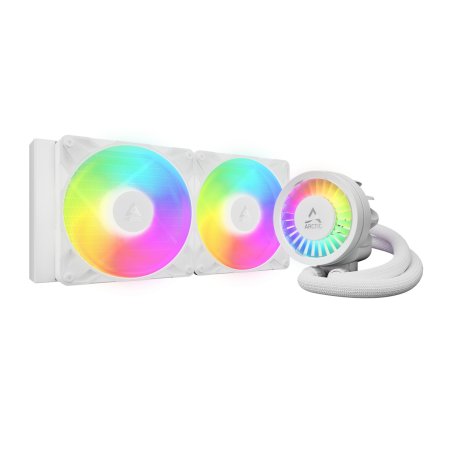 ARCTIC Liquid Freezer III Pro A-RGB 280mm Liquid CPU Cooler, P14 Pro PWM Fans & PWM Controlled Pump, White