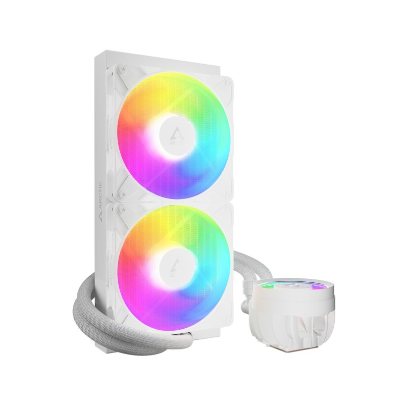 ARCTIC Liquid Freezer III Pro A-RGB 280mm Liquid CPU Cooler, P14 Pro PWM Fans & PWM Controlled Pump, White