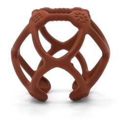Magni - Teether ball in silicone, rust (3299)