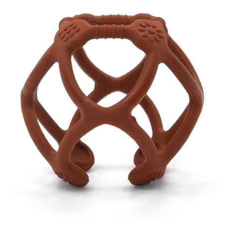 Magni - Teether ball in silicone, rust (3299)