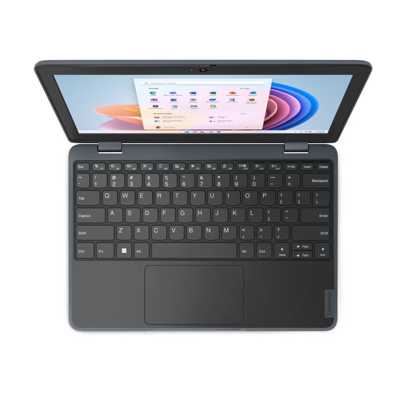 Lenovo 100w Gen 4 Intel N N100 Ordinateur portable 29,5 cm (11.6") HD 4 Go LPDDR5-SDRAM 128 Go SSD Wi-Fi 6 (802.11ax)