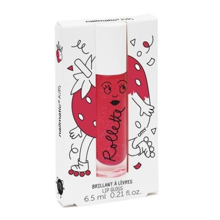 Nailmatic Rollette Lip Gloss Strawberry 65ml