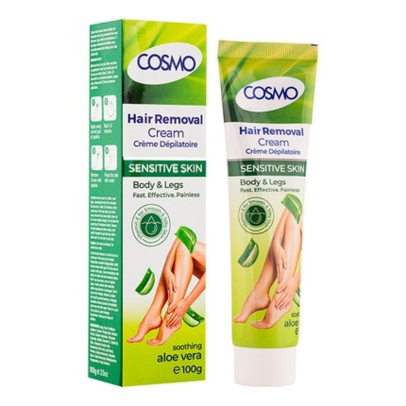 Cosmo Cosmetics Aloe Vera Hair Removal Cream 100gm Tube
