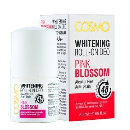 Cosmo Cosmetics Whitening Roll On Deodorant Pink Blossom 50ml