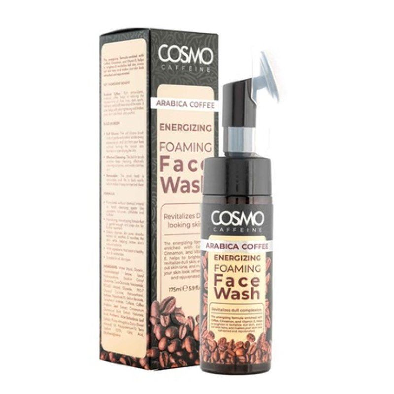 Cosmo Cosmetics Caffeine Coffee Foaming Face Wash 175ml