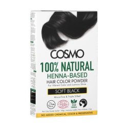 Cosmo Cosmetics Hair Color Soft Black Kit Cosmo Series