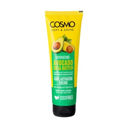 Cosmo Cosmetics Curl Activator Cream 250ml With Avocado & Shea Butter For Soft & Shine