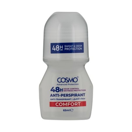 Cosmo Cosmetics Antiperspirant 48h Roll On Deodorant Comfort 65ml