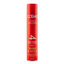 Cosmo Cosmetics Shine & Hold 004 Hair Spray 400ml Red