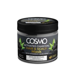 Cosmo Cosmetics Activated Charcoal Hair & Scalp Mask 325ml