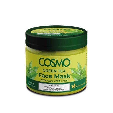 Cosmo Cosmetics Green Tea Face Mask 400 Grams