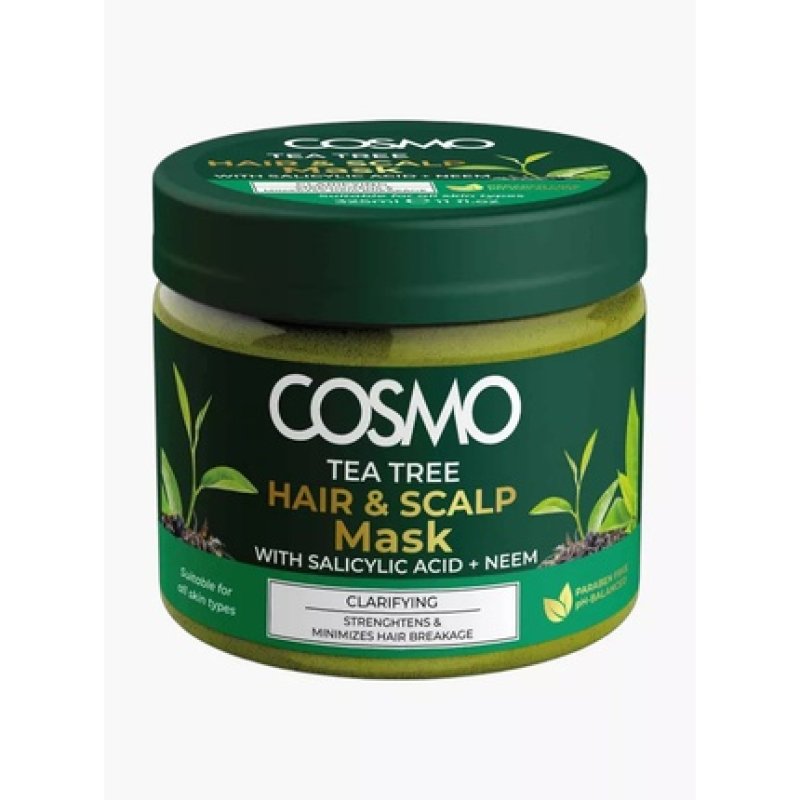 Cosmo Cosmetics Tea Tree Hair & Scalp Mask 325ml