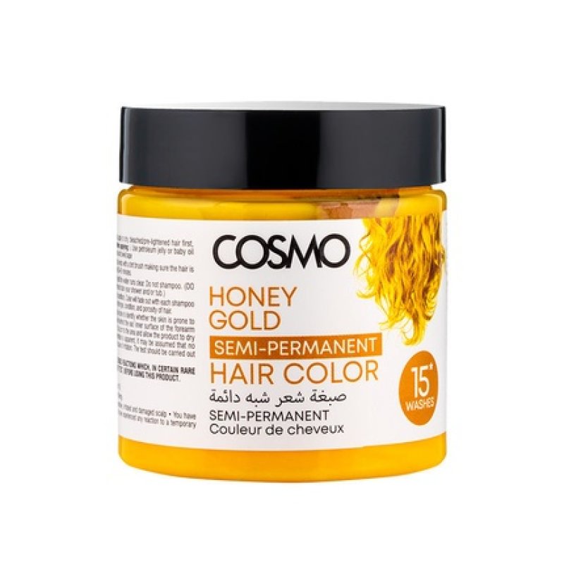 Cosmo Cosmetics Honey Gold Semi Permanent Hair Color Cream 120g