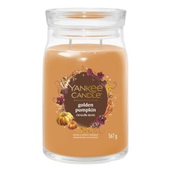 Yankee Candle Scented Candle in Large Jar Golden Pumpkin