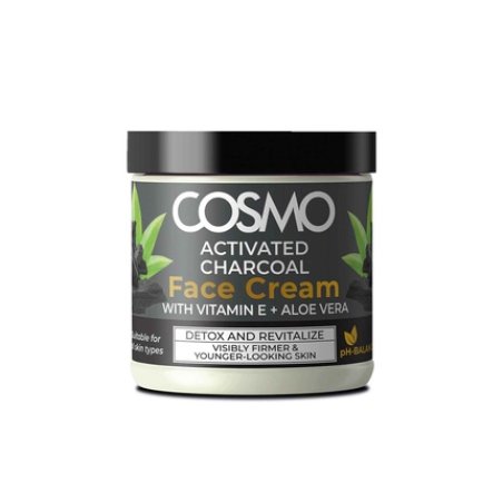 Cosmo Cosmetics Activated Charcoal Face Cream 125ml