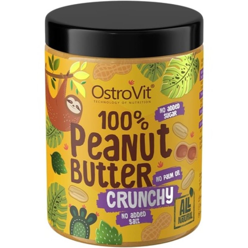 Ostrovit 100 Peanut Butter Crunchy 1000g Functional Food