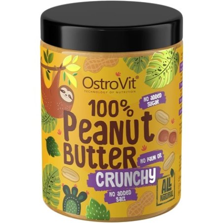 Ostrovit 100 Peanut Butter Crunchy 1000g Functional Food
