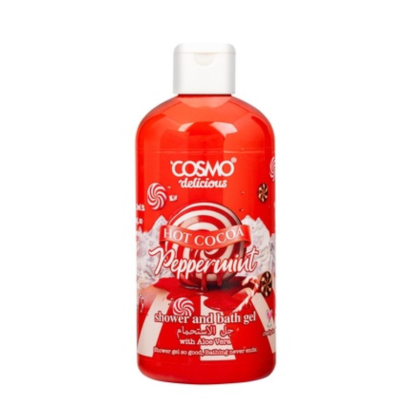 Cosmo Cosmetics Body Shower And Bath Gel Peppermint 500ml
