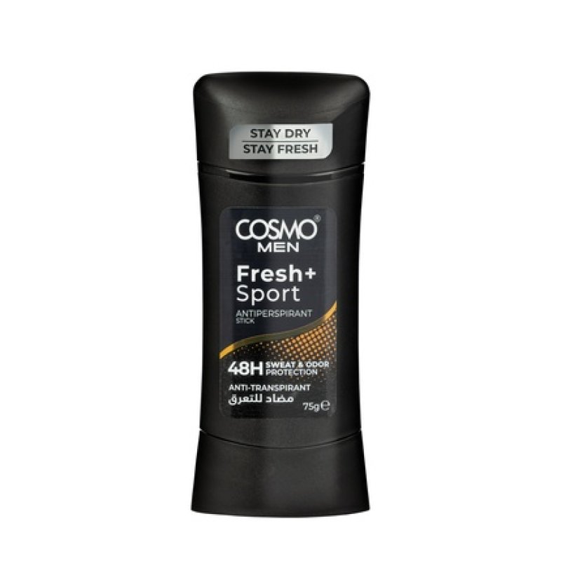 Cosmo Cosmetics Frsh Spo Antiperspirant Stick For Men 75g