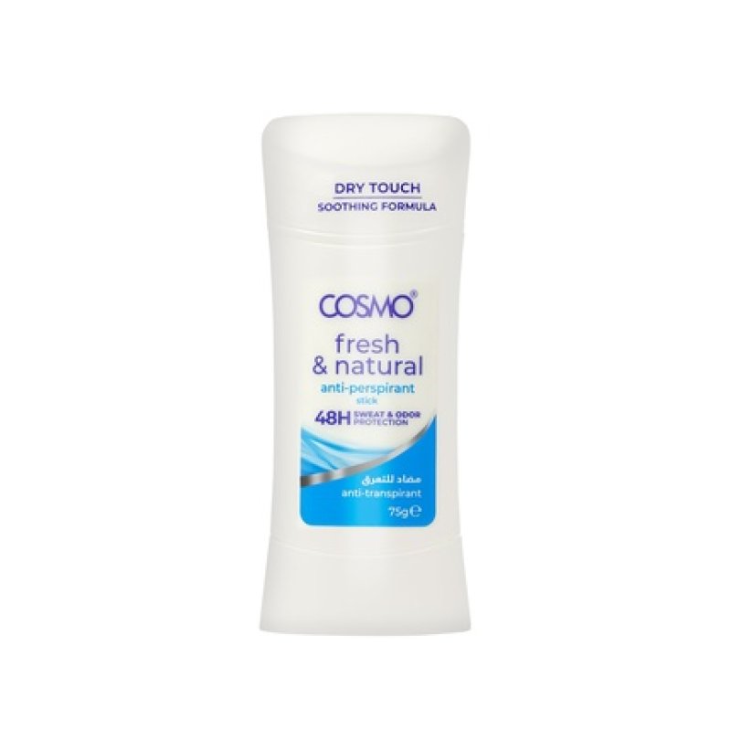 Cosmo Cosmetics Fresh And Natural Antiperspirant Stick For Women 75g