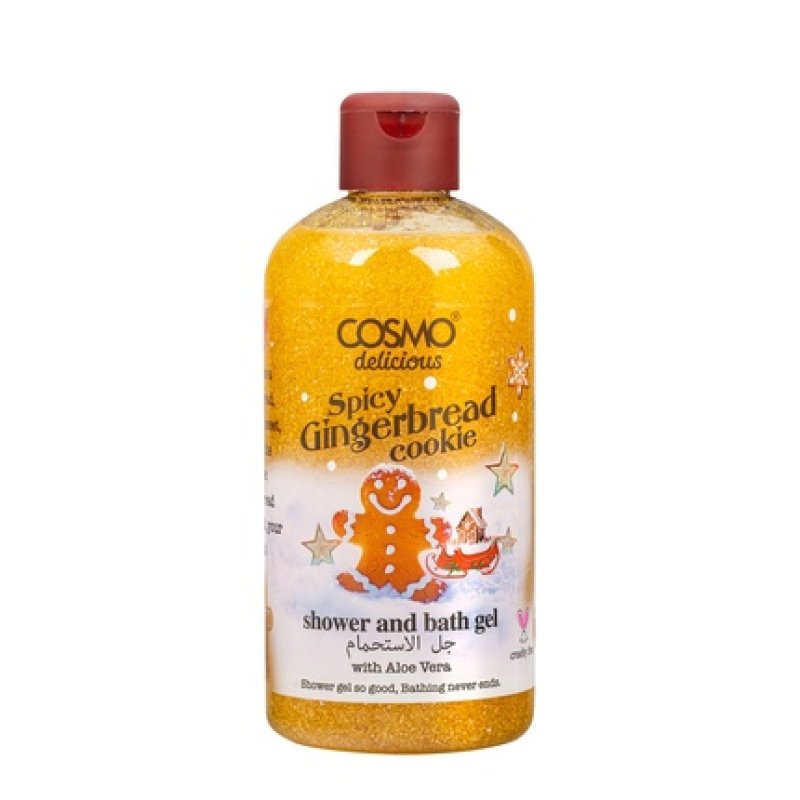 Cosmo Cosmetics Body Shower And Bath Gel Cookie 500ml