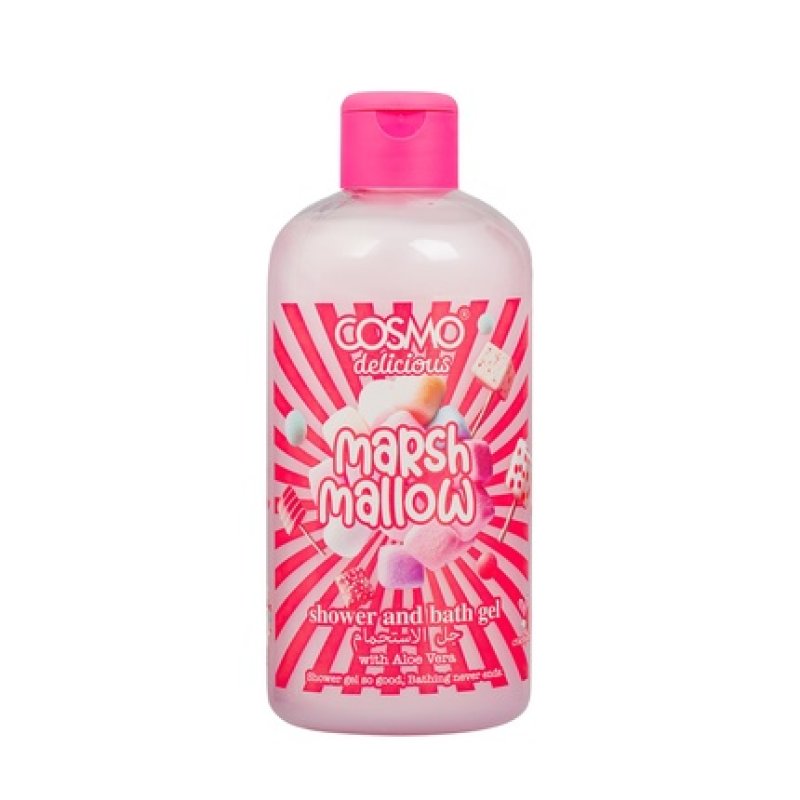 Cosmo Cosmetics Body Shower And Bath Gel Marshmallow 500ml